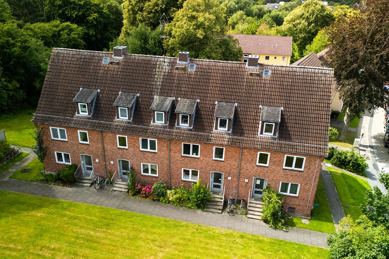 Klassischer Rotklinker in Kiel